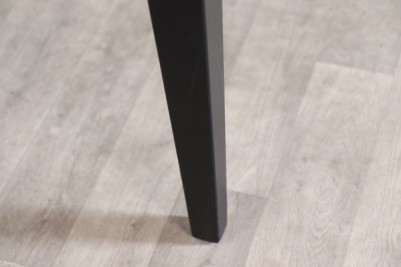 Metal Top Tapered Leg Medium Dining Table
